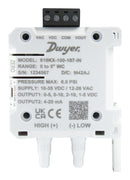 DWYER 616KX-200-204-IN. PRESSURE TX, DIFF, 250PA, ANALOG