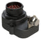 AMPHENOL SINE/TUCHEL AHDPHB04-24-16P-BLK-CN CIRCULAR CONNECTOR, RCPT, 16POS, CRIMP