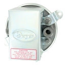 DWYER 1910-1 Pressure Switch, 15A/480VAC, Differential, 1/8" FNPT, 0.4 Inch-H2O, 1.6 Inch-H2O, SPDT, 480 VAC