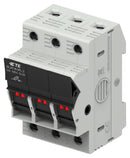 TE CONNECTIVITY 1SNF100028R0000 Fuse Holder, Modular, DIN Rail, 3 Fuses, 32 A, 690VDC, 690VAC, 10mm x 38mm, Screw Clamp