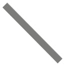 ENTRELEC - TE CONNECTIVITY 1SET411206R0000 Trunking Fitting, PVC (Polyvinylchloride), Grey, 2 m, 120 mm, 8.6 mm, WD-1 Wiring Duct Series