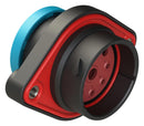 Amphenol SINE/TUCHEL AHDP02-24-09PR-BRA AHDP02-24-09PR-BRA Circular Connector IP68 IP69K DuraMate&acirc;�&cent; Ahdp Series Panel Mount Receptacle 9 Contacts