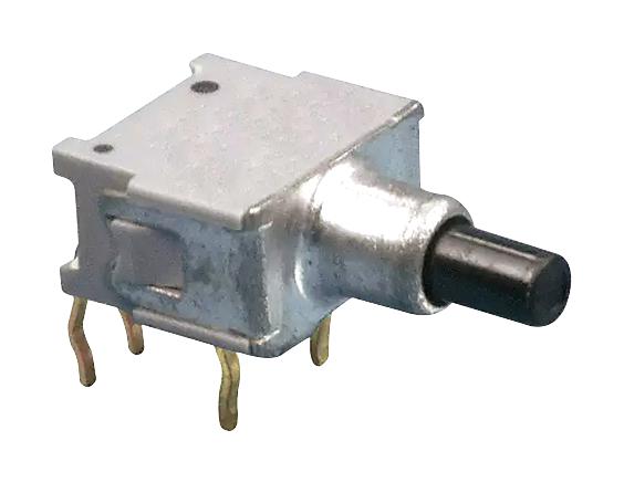 NIDEC COMPONENTS APE1F-6M-10-Z Pushbutton Switch, APE Series, SPDT, On-(On), Plunger
