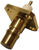 MOLEX 73254-0200 RF / Coaxial Connector, QMA Coaxial, Straight Flanged Jack, Solder, Beryllium Copper
