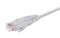 L-COM TRD815WHT-7 Ethernet Cable, Cat5e, RJ45 Plug to RJ45 Plug, UTP (Unshielded Twisted Pair), White, 2.1 m, 7 ft