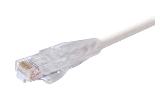 L-COM TRD815WHT-7 Ethernet Cable, Cat5e, RJ45 Plug to RJ45 Plug, UTP (Unshielded Twisted Pair), White, 2.1 m, 7 ft