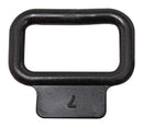 HELLERMANNTYTON R3.NB6P Fastener, Cradle Clamp, Screw Mount Cable Clamp, PVC (Polyvinylchloride), Black, 33 mm, 23.8 mm 201-20030
