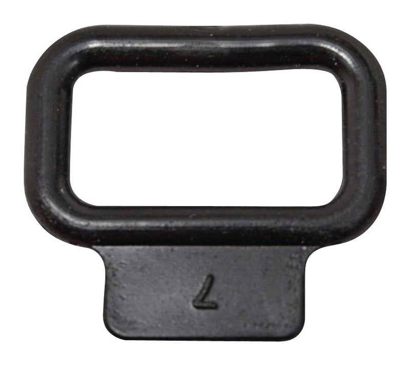 HELLERMANNTYTON R3.NB6P Fastener, Cradle Clamp, Screw Mount Cable Clamp, PVC (Polyvinylchloride), Black, 33 mm, 23.8 mm 201-20030
