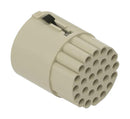 HARTING 19590202802 Circular Connector Insert, ICC Series, 28 Contacts, Socket, Crimp, Harting Circular Connectors