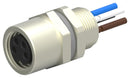 TE CONNECTIVITY T4073014041-001 Sensor Cable, M8 Receptacle, Free End, 4 Positions, 200 mm, 7.87 "
