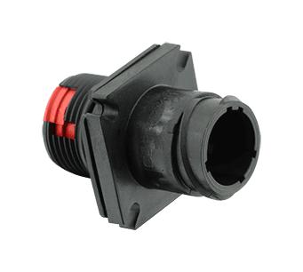 SOURIAU-SUNBANK / EATON CL1M1102 CIRCULAR CONNECTOR, PLUG, SIZE 1, 4 POSITION, PANEL