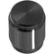 ALCOSWITCH - TE CONNECTIVITY KN500B1/4 STRAIGHT KNURLED KNOB W/ LINE IND 6.38MM