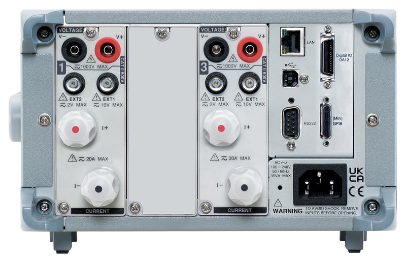 GW INSTEK GPM-8320 (GPM-DA12) DIGITAL POWER METER, 2CH, 15V TO 1KV