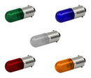 VCC (VISUAL COMMUNICATIONS COMPANY) 1819LS-W-CW LED LAMP, T-3 1/4, BAYONET, WHITE, 12V
