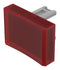 EAO 31-904.2 Lens, Flush, 21.5 x 15.3mm, Rectangular, Red, 31 Series