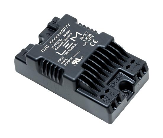 LEM DVC 1000-UI Voltage Transducer, 1 kV, DIN Rail/Panel, 15 to 24 VDC, DVC-UI Series