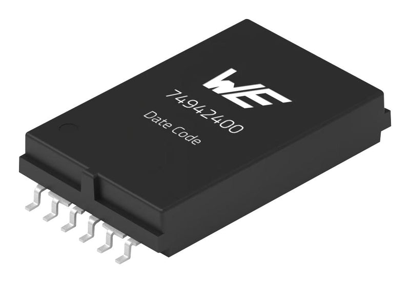 WURTH ELEKTRONIK 74942401 SMPS Transformer, BMS - Battery Management System, 6.4 VDC