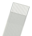 MOLEX 15166-0379 FFC / FPC Cable, 34 Core, 0.5 mm, Same Sided Contacts, 12 ", 305 mm, White