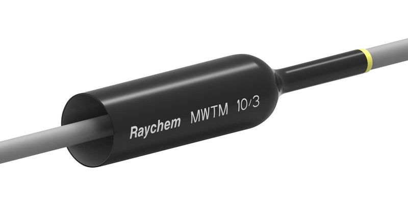 RAYCHEM - TE CONNECTIVITY MWTM-10/3-1000/S Heat Shrink Tubing, 3:1, 0.393 ", 10 mm, Black, 3.3 ft, 1 m