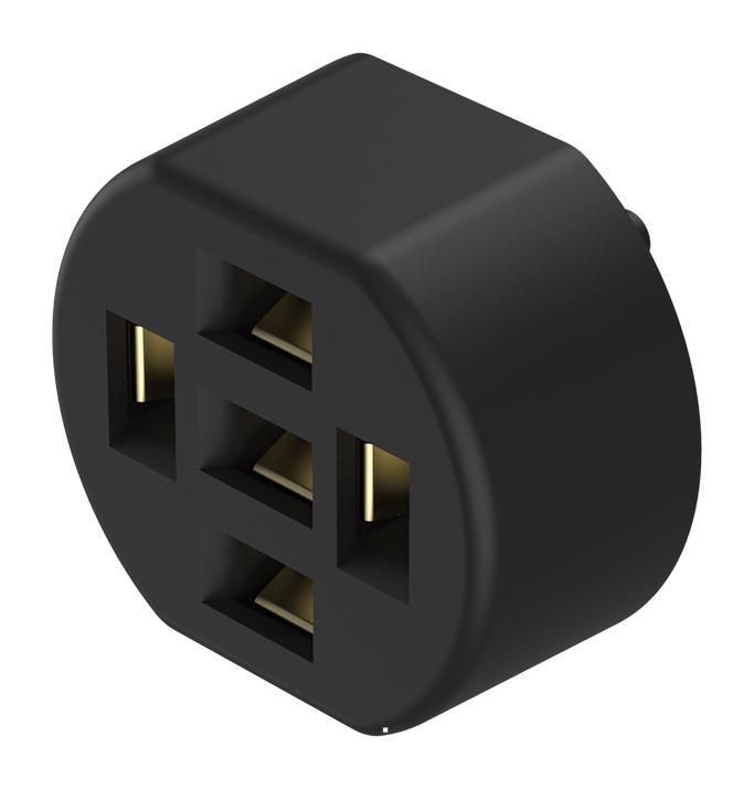 EAO 82-922 PCB Plug-In Base, 19mm/22mm Illuminated Pushbutton Switches and Indicators, 82 Series
