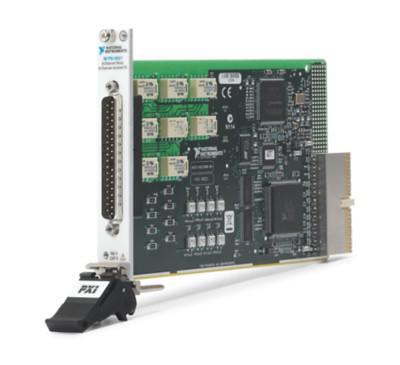 NI 779313-01 Digital I/O Module, PXI-6521, 8 Input, 8 Output, -30 V to 30 V, PXI Controller