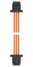 TE CONNECTIVITY 2405415-3 Cable Assembly, CN1 Connector to CN2 Connector, 3 Ways, 1 mm, 1 Row, 300 mm, 11.8 "