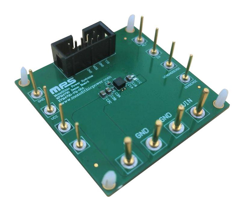 MONOLITHIC POWER SYSTEMS (MPS) EVM4730-PQ-00A Evaluation Board, MPM4730GPQ, Synchronous Buck-Boost Module, Power Management