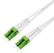 ROLINE 21.15.8636 Fibre Optic Cable, Singlemode, 2 Fibres, LC Duplex to LC Duplex, 15 m