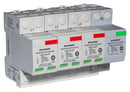 BOURNS 1260-4NSMG-120 Surge Protector, Mains Surge Protector, 4 Pole, Type 1 & 2, 100 kA, 150 VAC, DIN Rail