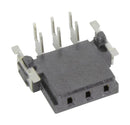 HARTING 15650032701000 PCB Receptacle, Board-to-Board, 2.54 mm, 1 Rows, 3 Contacts, Through Hole Mount Right Angle