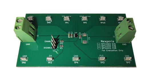 NEXPERIA NEVB-NPS4069 Evaluation Board, NPS4069GV, Load Switch, Load Switch