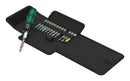 WERA 05051060001 Screwdriver Set, Bit holding/Phillips/Pozidrive/Torx/Hex/Slotted Bits/Fastener Strip, 14 Pieces