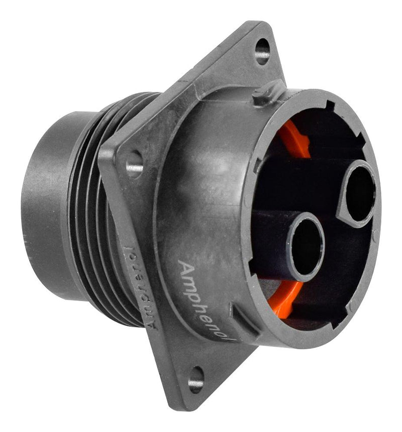 AMPHENOL SINE/TUCHEL RTS018N2S03 CIRCULAR CONNECTOR, RCPT, 2POS, CRIMP