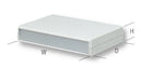VERO 75-38118 Plastic Enclosure, Instrument, ABS, 146.5 mm, 206.14 mm, 39.4 mm