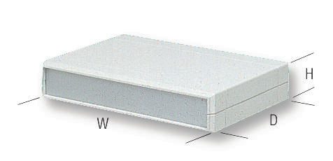 VERO 75-38118 Plastic Enclosure, Instrument, ABS, 146.5 mm, 206.14 mm, 39.4 mm
