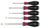WIHA 53390 SCREWDRIVER SET, HEAVY DUTY, 5PC