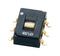 NIDEC COMPONENTS CAS-220TB1 Slide Switch, DPDT, On-On, Surface Mount, CAS Series, 100 mA