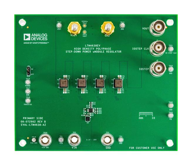 ANALOG DEVICES EVAL-LTM4638-AZ Evaluation Board, LTM4638EY