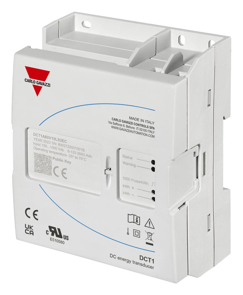 CARLO GAVAZZI DCT1A30V10LS1X EV Charging Station Accessory, 300A, 1kV DC, Energy Transducer, DC Electric Vehicle Chargers