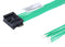 MOLEX 224051-1083 Cable Assembly, Mini50 Receptacle to Free End, 8 Ways, 2 mm, 1 Row, 300 mm, 11.8 "