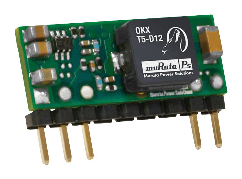MURATA POWER SOLUTIONS OKX-T/5-D12P-C DC-DC CONVERTER, 0.75V TO 5.5V, MODULE