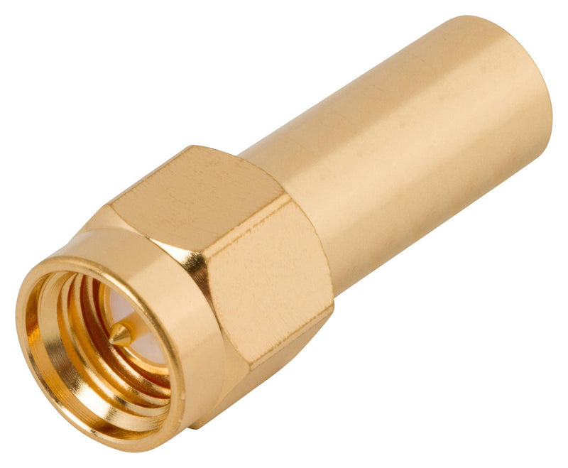 AMPHENOL SV MICROWAVE 2903-6001 RF / Coaxial Connector, SMA Coaxial, Straight Plug, Crimp, 50 ohm