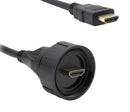 BULGIN LIMITED PX0867/3M00. CABLE ASSY, 19P HDMI PLUG-PLUG, 9.8