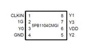 RENESAS 5PB1104CMGI CLOCK BUFFER, 200MHZ, DFN-8
