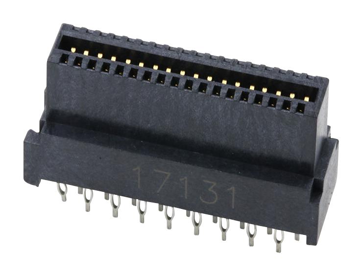 MOLEX 46113-0361 Rectangular Power Connector, 36 Contacts, LPH 46113 Series, PCB Mount, Press Fit, 1.27 mm