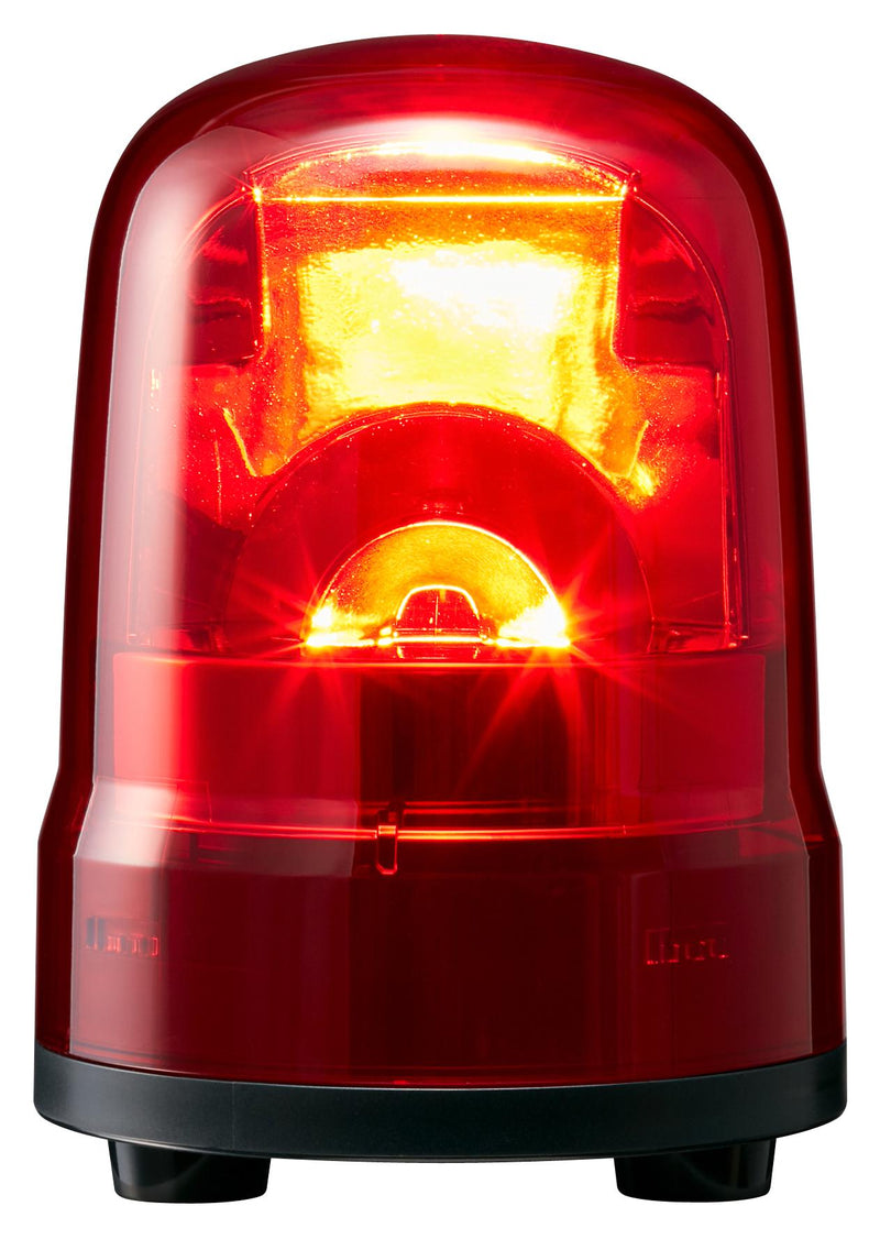 PATLITE SKH-M2T-R Beacon, Red, 240VAC, IP23, IP65, 141mm H, 100mm Lens, SK Series