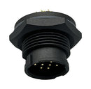 NORCOMP 869-012-103R001. CIRCULAR CONNECTOR, PLUG, 12POS, SOLDER
