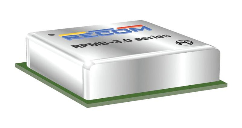 RECOM POWER RPMB5.0-3.0-CT Non Isolated POL DC/DC Converter, 1 Output, 15 W, 5 V, 3 A, Fixed, Adjustable