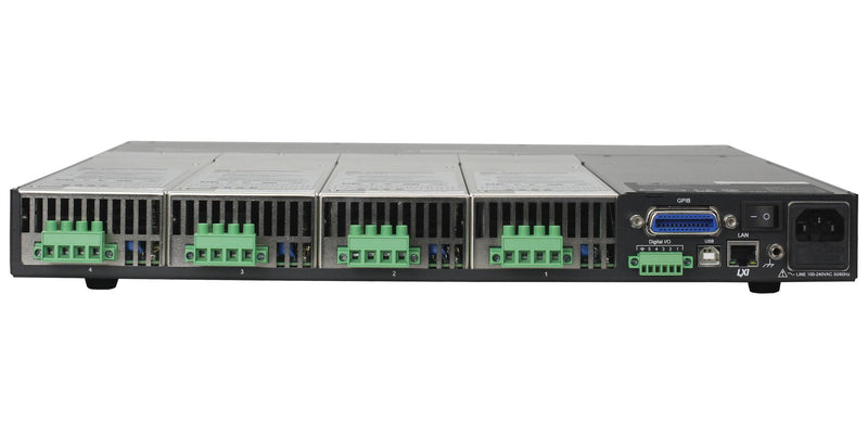 B&K PRECISION MPS1000 Modular Power Supply, 1U, 4 Outputs, 600 W, Programmable