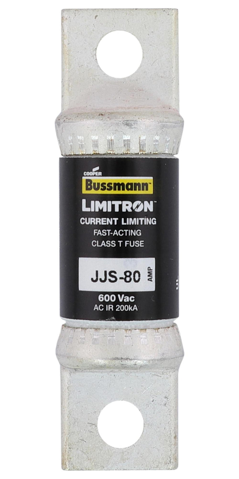 EATON BUSSMANN JJS-80 FUSE, 80A, 600VAC, 2.95" X 0.75"